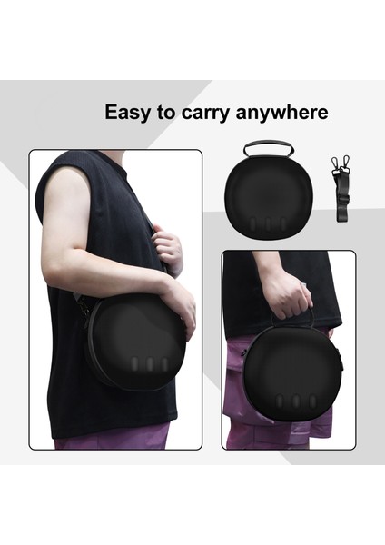 Jys JYS-MQ007 Meta Quest 3 Sert Eva Taşınabilir Saklama Çantası Vr Kask Kolu Koruma Çantası - Gri (Yurt Dışından) fırsatları