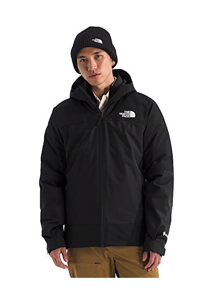 M Mountain Light Triclimate Gtx Jacket Erkek Outdoor Montu (550 Dolgu Kaz Tüyü) NF0A84FCGOE1 Siyah
