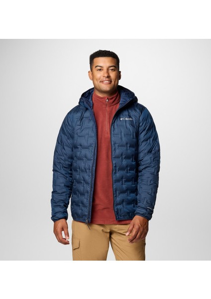 Columbıa Delta Rıdge Iı Down Hooded Jacket WX6610-464 L Man