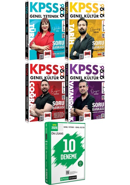 2026 Kpss Türkçe Tarih Coğrafya Vatandaşlık Çözümlü Soru - 2026 Kpss Ön Lisans Çözümlü 10 Deneme