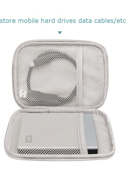 Bubm BM01001005 Tek Katmanlı Karikatür Şekilli Sabit Disk Kutusu Darbeye Dalı Harici Sabit Disk Saklama Çantası Kablo Düzenleyici Kılıfı Seyahat Aksesuarları - Kedi (Yurt Dışından) fiyatları