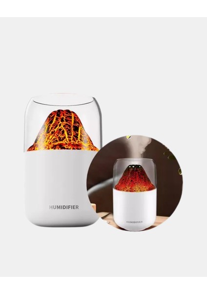 bulurum 280ml alev ışıklı ultrasonik hava nemlendirici sessiz ve usb şarjlı fiyatları