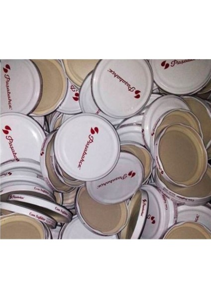 10 Adet Paşabahçe Kavanoz Kapağı Metal Konservelik Çift Vakum Sıkıştırma Kapak