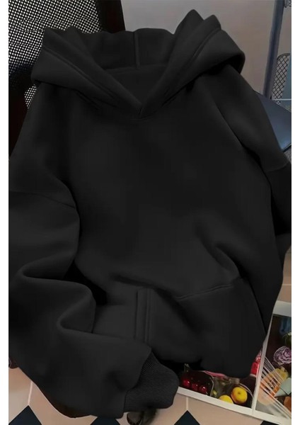 Pati Sırt Baskılı Içi Pamuklu Unisex Sweatshirt fiyatları