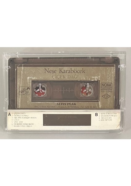 Neşe Karaböcek Çiçek Dağı Kaset (Orijinal Dönem Kağıt Baskı Kaset) fiyatları