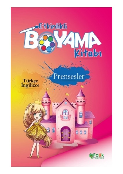 Etkinlikli Boyama Kitabı Prensesler