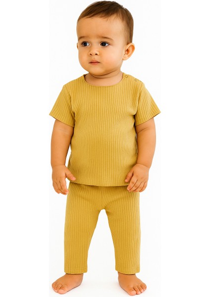 Kaşkorse Tişört+Patiksiz Alt Takım