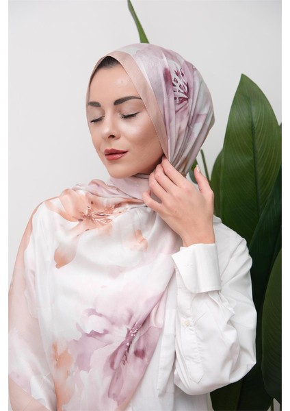 Art Bloom Suluboya Desenli Dijital Soft Şal fiyatları