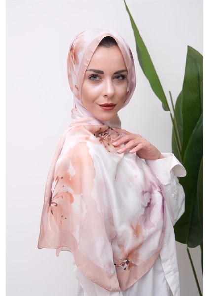 Art Bloom Suluboya Desenli Dijital Soft Şal fırsatları