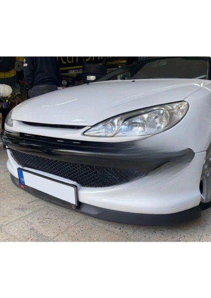 Peugeot 206 1998-2012 Uyumlu Evrensel 2 Parça Astra H Model Ön Ek Tampon Dili Lip Esnek Karlık fiyatları