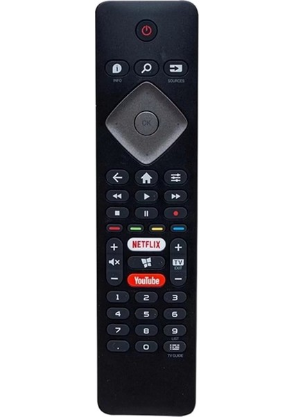 LCD LED Kumanda Philips Netflix Youtube Tuşlu