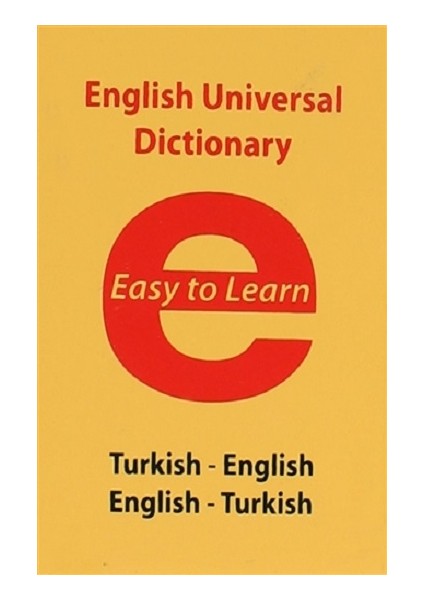 English Universal Dictionary - Easy To Learn