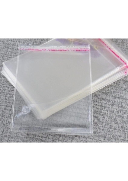 Şeffaf Bantlı Jelatin - Yapışkanlı Poşet - 1000 Adet Opp 10 cm x 15 Cm. fiyatları