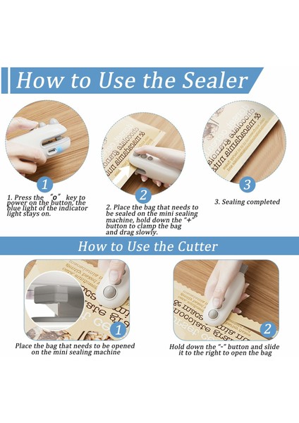 Mini Vakumlu Paketleme Makinesi USB Şarj Edilebilir Elde Taşınabilir Kolay Kapatılabilir Poşet Paketleme Makinesi Gıda Saklama Için - Beyaz (Yurt Dışından) fırsatları