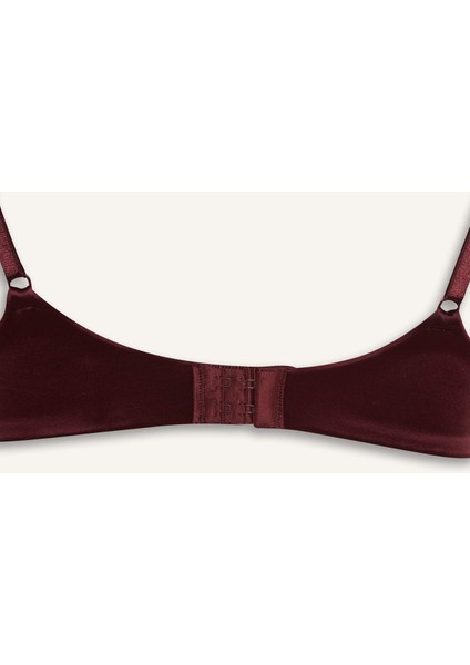 Saten Kaplı Yarım Dolgulu Balensiz Tişört Bra F7607AX25WN fırsatları