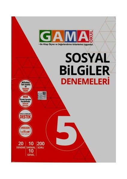 Gama 5 Sosyal Bilgiler Denemeleri