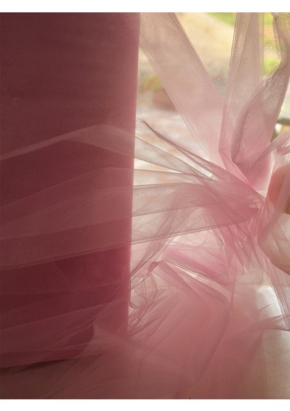 Kristaltül 150 x100 cm Pembe