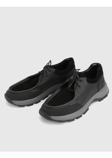 Kaile Hakiki Floter Süet Deri Siyah Erkek Spor Ayakkabı fiyatları