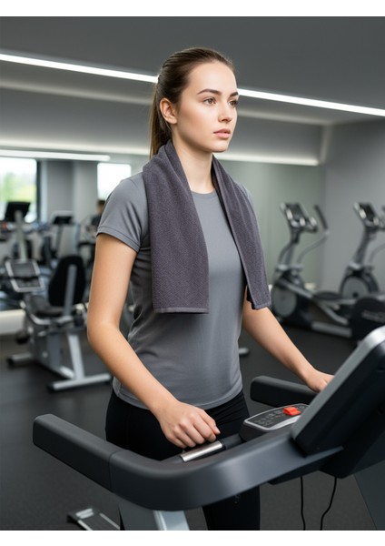 Mikrofiber Sporcu Havlusu, Ter Emici Fitness, Plates, Boks, Tenis, Spor Havlusu