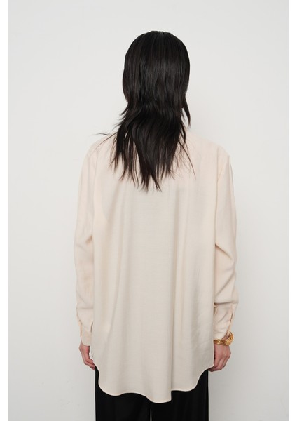 Kadın Önü Pul Payet Işlemeli Antrasit Renk Gömlek indirimleri