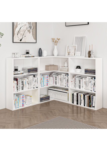 Adel Köşe Set 2 - Beyaz