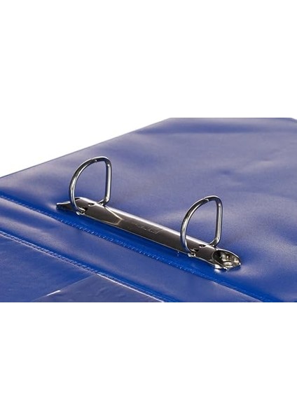 218M.A Klasör/dosya A5 Plastik Talebe/cari Hesap 3 cm Sırt 2 Halka D Mekanizmalı Kutu Içi 12 Adet, Mavi fiyatları