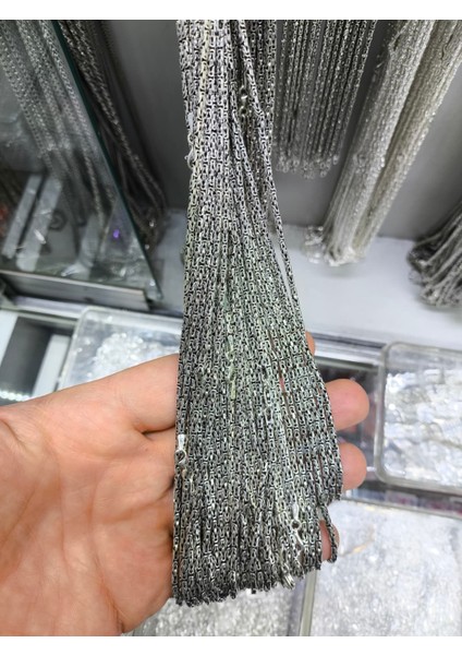 925 Ayar Gümüş Kral Zincir Erkek Kolye indirimleri