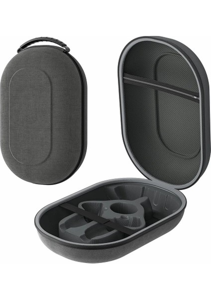 AL-Q022 Meta Quest 3 Vr Kulaklık Taşıma Çantası Eva+Polyester Taşınabilir Saklama Çantası (Yurt Dışından)