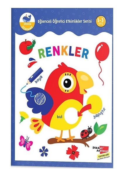 Renkler - Eğlenceli Öğretici Etkinlikler Serisi