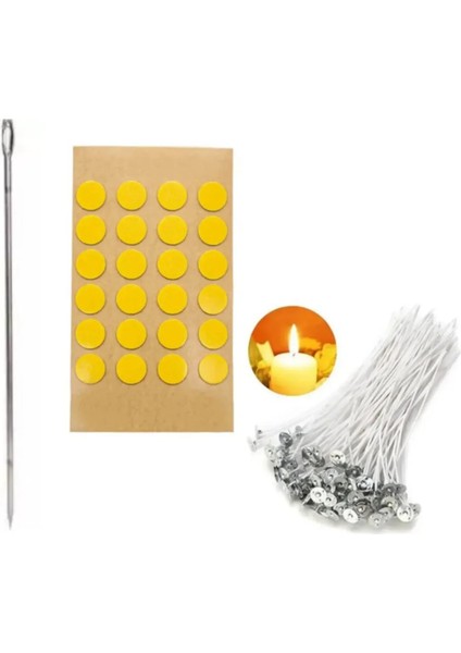 Mum Eritme Kabı 500 ml Fitil Delme Eritme Kaşığı Mum Fitili Tutacağı 20LI Mum Etiketi Pastör Pipeti modelleri