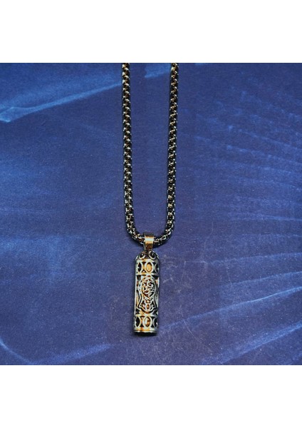 Dualı Cevşen El Işçiliği 925 Ayar Gümüş Erkek Kolye fiyatları