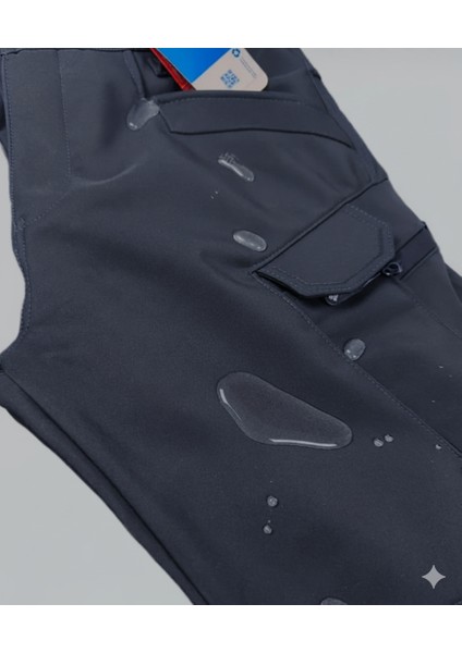Unısex Softshell Su Dayanıklı ve Rüzgar Geçirmez Içi Polarlı Kışlık Taktik Pantolon modelleri