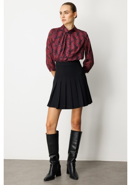 Kadın Piliseli Tenis Etek 2005 Siyah fiyatları