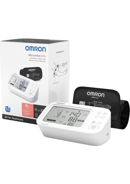 Omron - M6 Comfort Üst Koldan Ölçümlü Dijital Tansiyon Aleti - 5 Yıl Garanti+Taşıma Çantası Hediyeli fiyatları