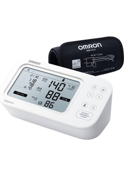 Omron - M6 Comfort Üst Koldan Ölçümlü Dijital Tansiyon Aleti - 5 Yıl Garanti+Taşıma Çantası Hediyeli fırsatları
