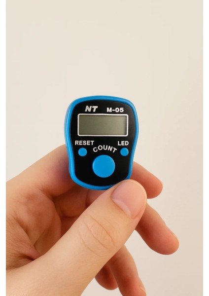 Zikra 5 Adet Karışık Renk Işıklı Dijital Zikirmatik – Yüzük Tipi Tesbih Sayaç modelleri