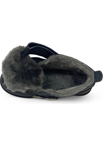 Hakiki Deri Kürklü Erkek Çocuk Botu Ortopedik modelleri