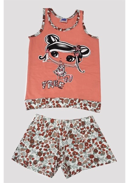 Kız Çocuk Şortlu Takım 6525