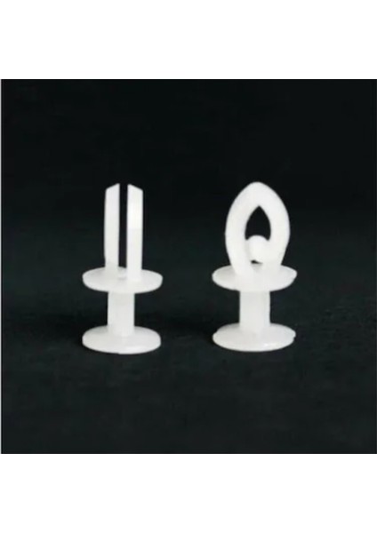 Geçmeli Perde Ruleti Perde Halkası Perde Düğmesi 100 Adet Perde Rulet