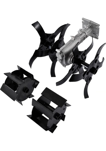 Benzinli Tırpan Çift Çapalama Aparatı 26 mm 9 Diş + 7’li Bahçivan Seti fiyatları