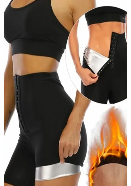 Termal Sauna Agraflı Şort