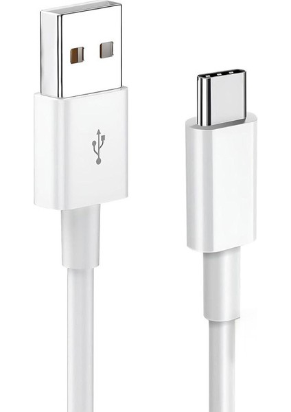Usb-A Type-C 1 Metre 3.1A Hızlı Şarj ve Data Kablosu Hızlı Veri Aktarımı 1 Metre