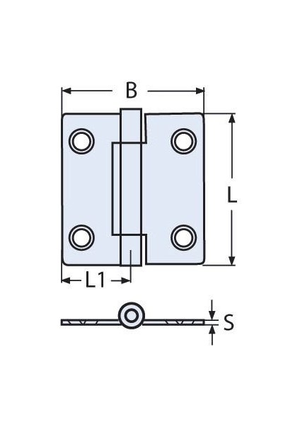 75 x 70, 316 Kalite Paslanmaz Menteşe fırsatları