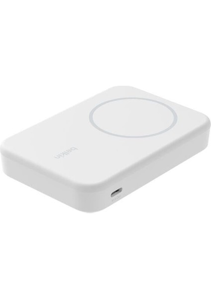 BPD007BTWT Boostcharge Qi2 15W 8k Magsafe Uyumlu Kablosuz Powerbank – Beyaz indirimleri