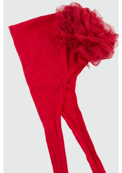 Dikişli Fırfırlı Bone