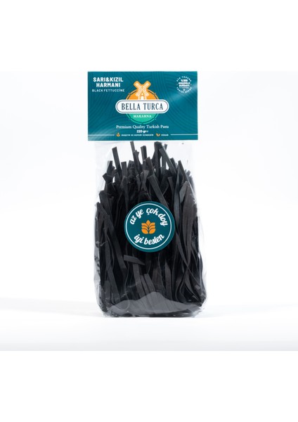 Sarı&kızıl Black Fettuccine