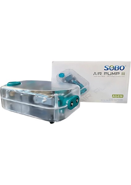 Yzlal Sobo Hava Motoru Şeffaf Kasa 8W 2 x 6 Ltmin