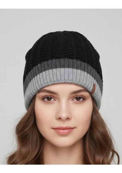 Klasik Basic Bere Triko Astarlı Soğuktan Koruyucu Soft Dokuma Unisex modelleri