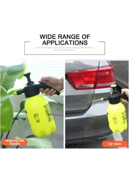 2 Lt Araba Yıkama Bahçe Ilaçlamapompası Kaliteli Manuel El Pompası Pratik Kullanımlı