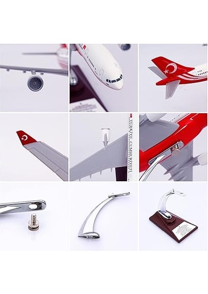 Upp Zekupp T.c Cumhurbaşkanlığı Airbus A330-300, 1/200 Uçak Maketi (ZU-UCK0115) modelleri
